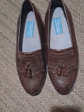 Men’s Brown Tassel Kiltie Loafers